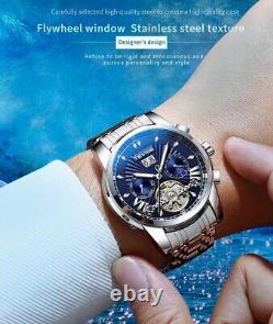 Mens Fashion Automatic Mechanical, Waterproof Business Wrist Watch for men