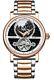 Mens Helma Dh Automatic Watch Tourbillon Movement Stainless Steel Strap Boxed