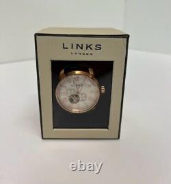 Mens Links Of London Noble Automatic Watch Black/gold