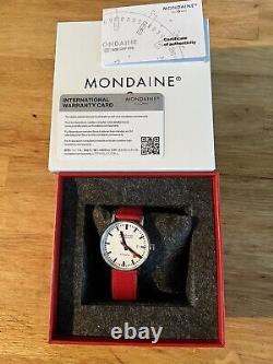 Mondaine Evo Automatic Swiss Railway Watch. 40mm. Immaculate. RRP £600