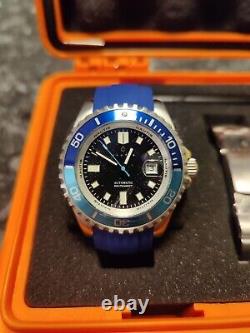 NAUTIS 19162G-B Commander 2000 automatic diver watch LIMITED EDITION
