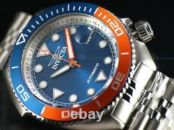 NEW Invicta Men's 47mm Pro Diver SEA WOLF Automatic TT Bezel Blue Dial SS Watch