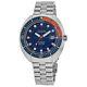 New Bulova Oceanographer Automatic Blue Dial Stainless Steel Men's Watch 96b321