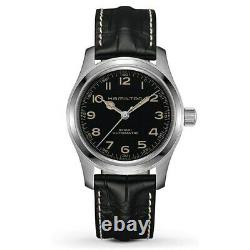 New Hamilton Khaki Field Murph Automatic Black Dial Men's Watch H70605731