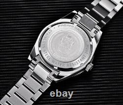 New Men Mechanical Watch Stainless 200m Waterproof Sapphire Business Luxury NH35