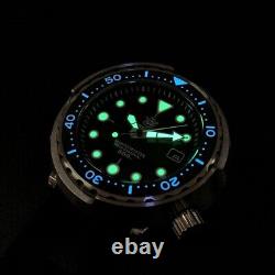 New & Pristine! Steeldive Sd1975 Tuna (hulk) 300m Ss Automatic Dive Watch