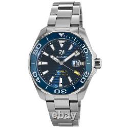 New Tag Heuer Aquaracer 300M Automatic Blue Dial Men's Watch WAY201B. BA0927