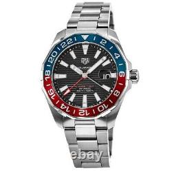 New Tag Heuer Aquaracer 300M Automatic GMT Pepsi Men's Watch WAY201F. BA0927