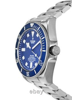 New Tudor Pelagos Blue Dial Automatic Titanium Men's Watch 25600TB