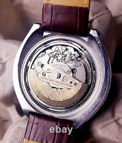 Nice Vintage SEIKO Bullhead 6138 0040 Automatic Chronograph Men's Wrist Watch