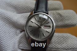 November 1973 Rare Vintage Seiko 7006 8040 Automatic Leather Watch