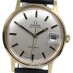 OMEGA Geneve Date cal. 565 antique Silver Dial Automatic Men's Watch 649821
