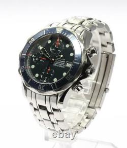 OMEGA Seamaster300 2599.80 Chronograph Navy Dial Automatic Men's Watch 581027