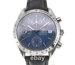 OMEGA Speedmaster Date 3511.80 Chronograph blue Dial Automatic Men's N#107461