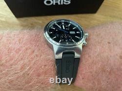 ORIS Williams Automatic Chronograph watch with box and a full set of papers
