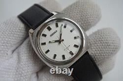 October 1981 Vintage Seiko 7000 8010 Automatic Rare Leather Watch