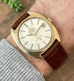 Omega Constellation 14k Automatic Vintage Mens Watch 1966, Serviced + Warranty