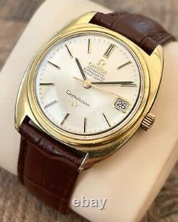 Omega Constellation 14k Automatic Vintage Mens Watch 1968, Serviced + Warranty