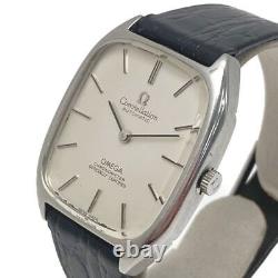 Omega Constellation Chronometer Vintage Silver Automatic Mens Watch Authentic