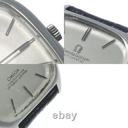 Omega Constellation Chronometer Vintage Silver Automatic Mens Watch Authentic