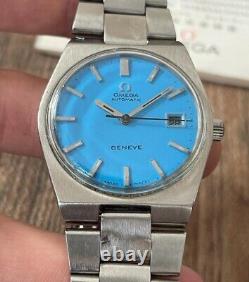 Omega Geneve Automatic Vintage Men's Watch 1968, Serviced + Warranty