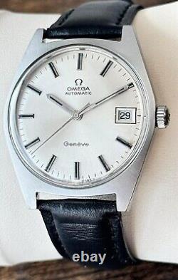 Omega Geneve Automatic Watch Vintage Men's 1969, Warranty + Serviced