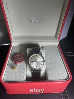 Omega Geneve Automatic White Watch with Omega Box