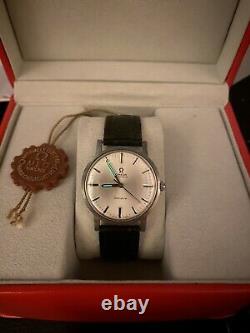 Omega Geneve Automatic White Watch with Omega Box