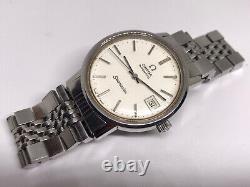 Omega Seamaster Automatic Men's Watch Vintage White Dial Watch