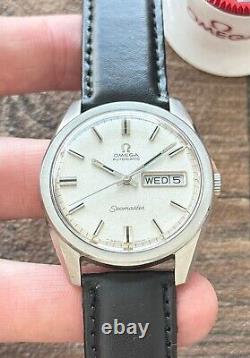 Omega Seamaster Automatic Vintage Men's Watch 1969 Rare, Serviced + Warranty