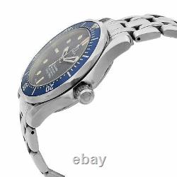 Omega Seamaster Stainless Steel Blue Dial Automatic Mens Watch 2551.80.00