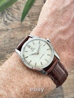 Omega Seamaster Watch Automatic Vintage Men's 1956 Rare, Serviced + Warranty