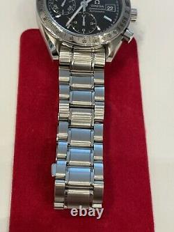 Omega Speedmaster 35135000 Automatic Chronograph Black Mens Steel Date Watch