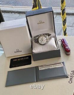 Omega Speedmaster Polar Dial Mens Automatic box papers card vintage 1996 watch