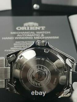 Orient Kamasu Automatic 200m Divers Blue Dial Ra-aa0002l19b Watch Brand New