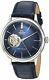 Orient Men's'bambino Open Heart' Automatic Leather Dress Watch Ra-ag0005l10a
