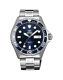 Orient Men's'ray Ii' Japanese Automatic Stainless Steel Diving Watch Faa02005d9