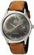 Orient Mens Bambino Ver. 4 Automatic Stainless Steel & Leather Watch Fac08003a0