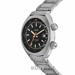 Oris 01 733 7737 4034-SET MB Men's Chronoris Black Automatic Watch
