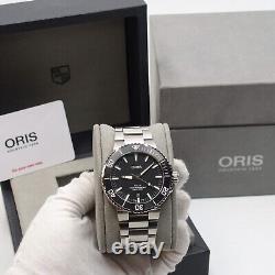 Oris Aquis Date 43.5mm Black Dial Automatic 01 733 7730 4124 Box & Papers 2021