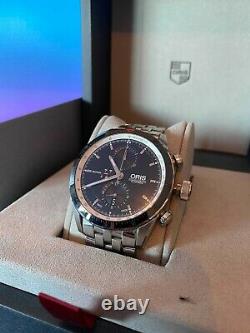 Oris Artix Gt Chronograph Automatic Wristwatch Watch 7661 Original Box 2014