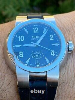 Oris TT1 Day Date Automatic Mens Watch In Good Condition