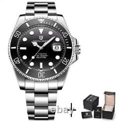 PAGANI DESIGN Men Mechanical Wristwatch Luxury Automatic Sapphire Glass 2023 New