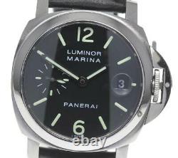 PANERAI Luminor Marina PAM00048 Date black Dial Automatic Men's Watch 598466