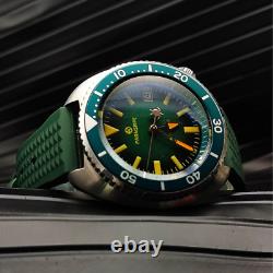 PARNSRPE Diver's Luxury Men's Watch Automatic Stainless Steel Sapphire Watch Men