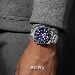 PRE-ORDER Seiko 5 Sports GMT Automatic Blue Dial Bracelet Mens Watch SSK001K1