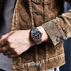 Pagani Design PD1662 Automatic GMT Watch 40mm Date 2022 Pepsi Bezel Boxed New