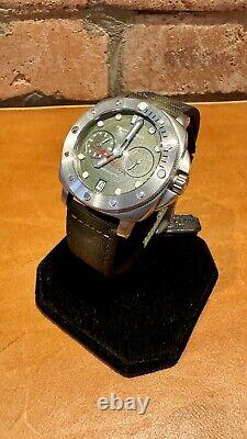 Pagani Design PD-1767 41mm S/less Steel Automatic Watch Green Dial/Fabric Strap