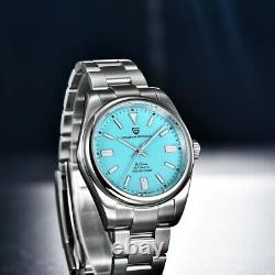 Pagani Design V2 1690 Automatic Watch NH35 Oyster Perpetual Homage Tiffany Blue