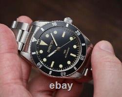 RARE Invicta Men 40mm Pro Diver 1953s Homage Automatic NH35 Black Dial SS Watch